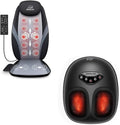 Snailax Shiatsu Back Massage and Shiatsu Foot Massager