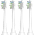 4pcs Replacement Brush HeadCompatible for PH Sonic Care Diamondclean Electric Toothbrush(White)