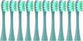 Colorful Brush Heads Fit Flow Air 2 Practical Daily Cleaning(10 Green)
