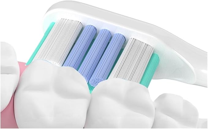 2/4/8/12 Pcs Compatible for Oclean Electric Toothbrush Replacement Brush Heads(White-2 Pcs)