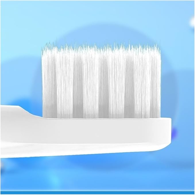 Replacement Brush HeadsCompatible for T100 Toothbrush Head Soft Bristle Nozzles Vacuum Packing(4 Pcs)