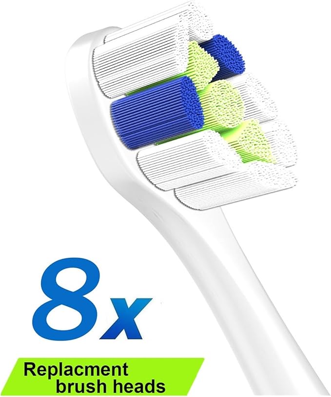 4/8pcs Replacement Toothbrush HeadsSonic Care Heads Brush Compatible for Sonicare Handle(4pcs)