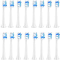 Compatible for P11 T9 P80 Electric Toothbrush Heads Compatible with Toothbrush16pcs(16WHITE)