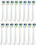 Compatible for Ph Soni Care W2 Optimal White H6063/67 Replacement Brush Heads Diamond Clean Series Electric Toothbrush(16PCS)