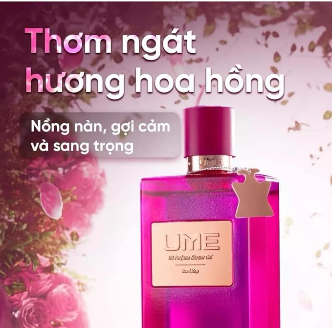 Ume Perfume shower Gel- Sữa tắm Nước Hoa Ume U9 Scent 2 in 1 -NGOC TRINH