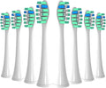 4-16Pcs Replacement Toothbrush Heads Plaque Defence Electric Head Brush(8pcs Green)