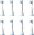 Replacement Toothbrush Heads ForCompatible for SOOCAS C1/MITU MES801/KAISHU/DR.BEI A7 Kids Electric Children Soft Nozzle(8PCS)