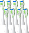 8 Pcs Replacement Brush Heads ForCompatible for Philip Diamond Series HX6064 HX6930 HX6730 Sonic Electric Toothbrush Vacuum Nozzle A3(8 Green A3)
