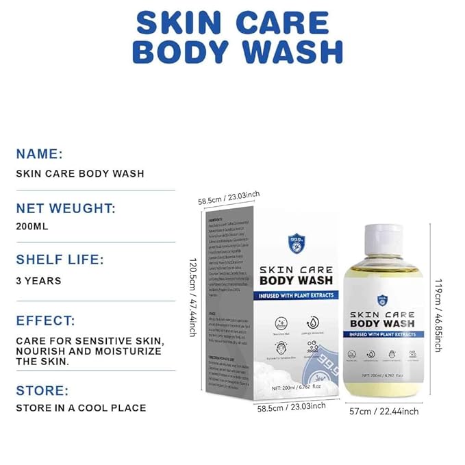 2PCS Skin-Nourishing &amp Beautifying Body Wash A GentleRefreshing Body Wash for Nourishing SofteningMoisturizing and Cleansing Skin