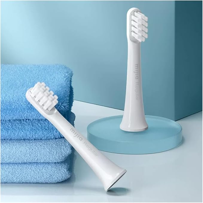 1-3pcs Toothbrush Head Compatible for XIAOMI T100 Sonic Electric Whitening Soft Replacment Heads Clean Bristle Brush(5Pcs)