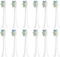 12/16pcs Replacement Brush HeadCompatible for PH Electric Toothbrush(12pcs White)