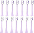 14 PCSCompatible for X3S Replacement Toothbrush Heads X3U/X3Pro/D2/ D3S/D5 Electric Tooth Brush Soft Bristle Nozzles(14 Purple)