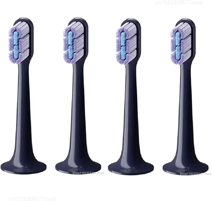 Compatible for Original Xiaomi Mijia Toothbrush Head T700 Sonic Electric Waterproof Soft Bristles Replacement Brush 2/4/6Pcs(4pcs)
