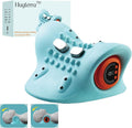 Neck Massager with Cervical Traction Ergonomic Neck Pain Relief Device Portable Neck Relaxer for Home &amp Office Lightweight Neck Support Massager