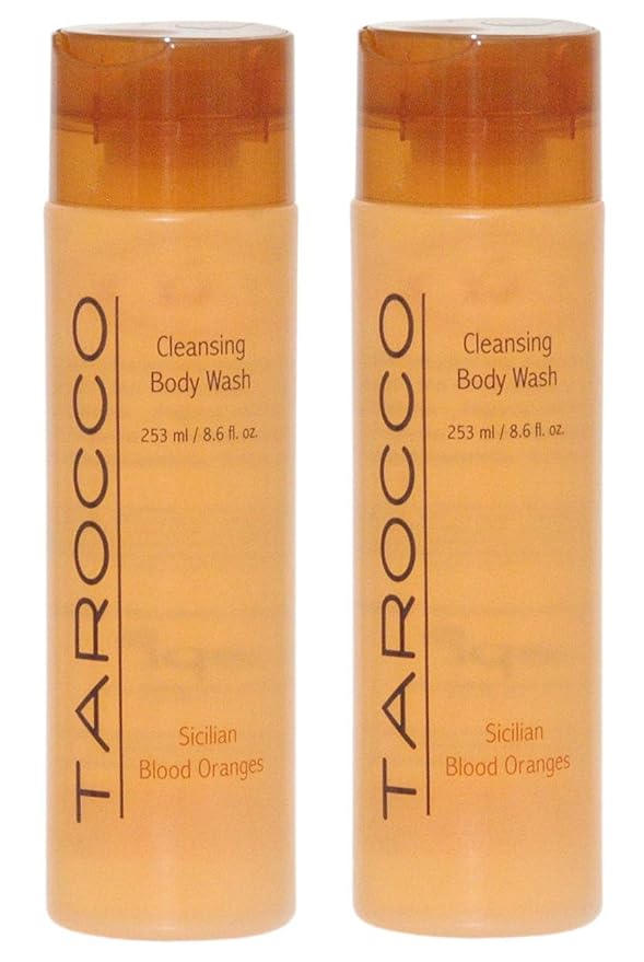 Tarocco Cleansing Body Wash 253ml / 8.6 fl oz x 2 with Sicilian Blood Oranges by Baronessa Cali