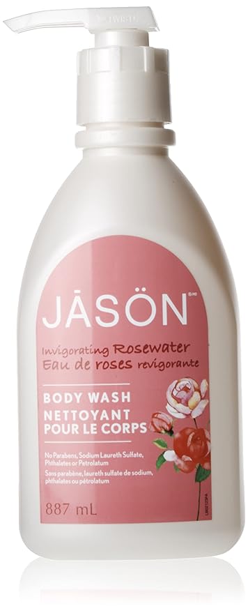 Jason Shower Body Wash Rosewater 30 Fl Oz (Pack of 2)