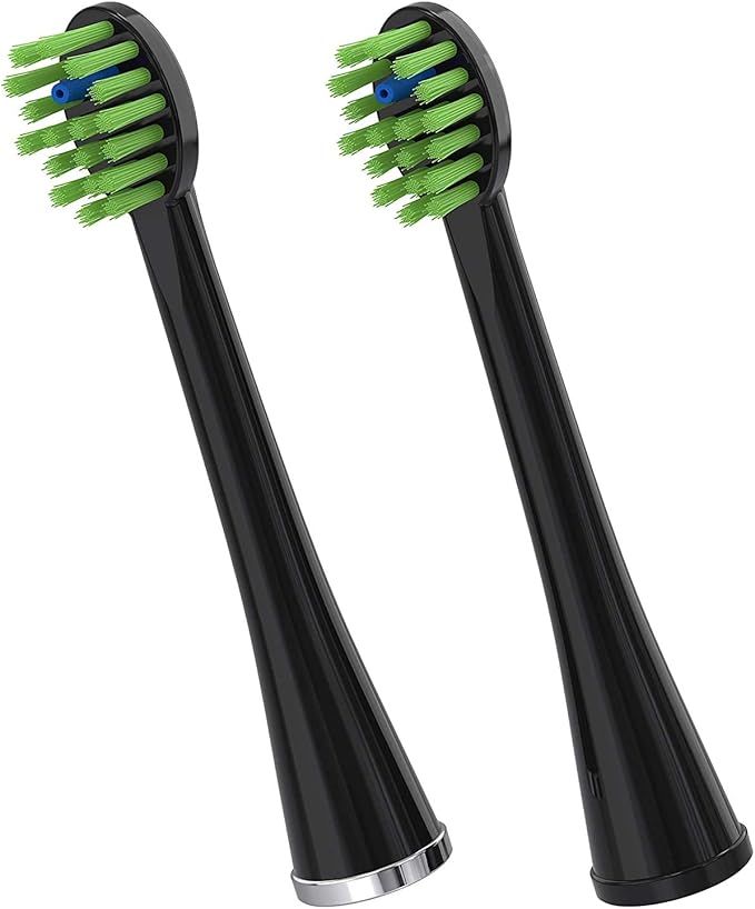 Waterpik Sonic-Fusion Replacement Flossing Brush Heads Black/Chrome