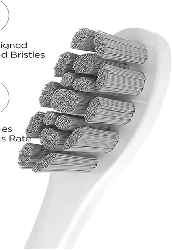Replacement Brush Head Compatible for Oclean X/X PRO/ Z1/ F1/ One/Air 2 Toothbrush Heads with Bristle nozzles(Oclean PW09 2PCS)