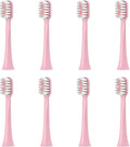 Replacement Toothbrush HeadsCompatible for Sarmocare S100 S200 S600 S700 S800 S900 S710 S820 S910 Electric(8pcs Pink)
