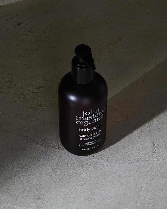 John Masters Organics Body Wash with Geranium &amp Ylang Ylang