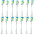 Compatible for SOOCAS - 14PCS Replacement Toothbrush Heads Fit X3S/X3U/X3Pro/D2/D3S/D5 Soft Bristle Nozzles(14 White)