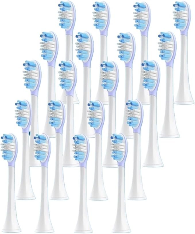 9Models Toothbrush Head CCompatible for with Sonicare HX3/HX6/HX9 Series Models(20pcs 906-G)
