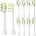 16pcs Replacement Toothbrush HeadsCompatible for One Care Electric Head HY1100 HY1200 BH1022(White)