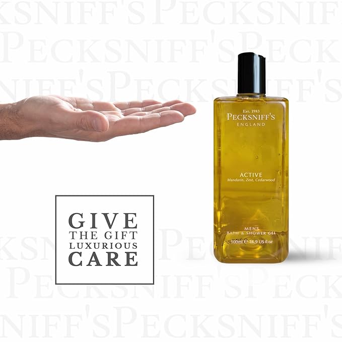 Pecksniff's 500ml Bath &amp Shower Gel (MENS) Active