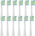12pcs Replacement Brush Heads Compatible for X/X PRO/ Z1/ F1/ One/Air 2 /SE Toothbrush Soft Bristle Nozzles(12White)