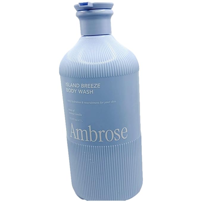 Ambrose Island Breeze Body Wash Coconut Vanilla Scent 33.8 fl oz