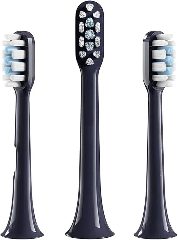 Compatible for Xiaomi Mijia Sonic Electric Toothbrush Head for T200 T300 T301 T302 T700 Replacement Heads Bristle Brush(T300T500 T500C 3pcs)
