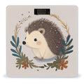 Cute Little Hedgehog Weight Scale Digital Electronic Scales Bathroom Scale Larg LCD Backlight Display High Precisio MeasurementsTempered Glass