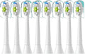 4/8pcs Replacement Toothbrush Heads Compatible with Philips Sonicare Soft Electric Brush Head 4100 6500 6100 7500 5(8pcs White)