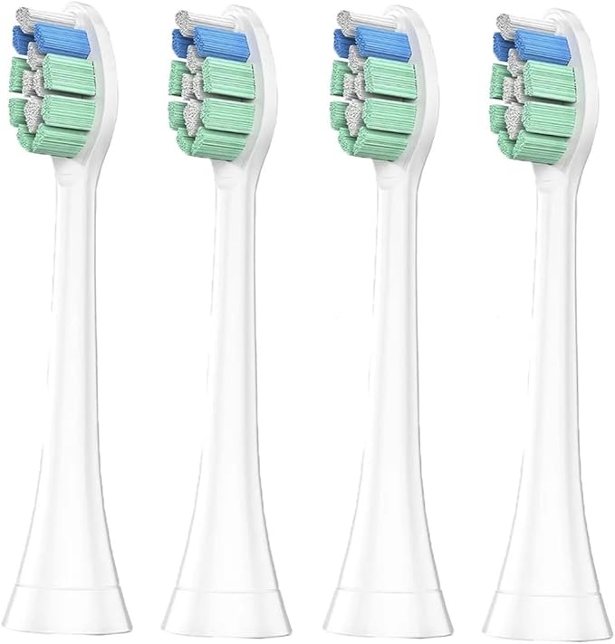 5/10Pcs Replacement Toothbrush Heads Compatible with Sonicare Soft Electric Brush Head 4100 6500 6100 7500(4pcs)