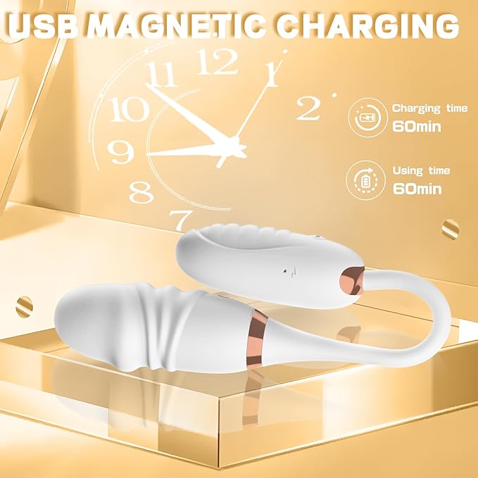 Handheld Viboators Toys Electric High Frequency Relaxes Muscles Double Head Portable Back Massager Clitioral for Full Body Relaxation Vibrating Massager Tools for Date Night PWO05