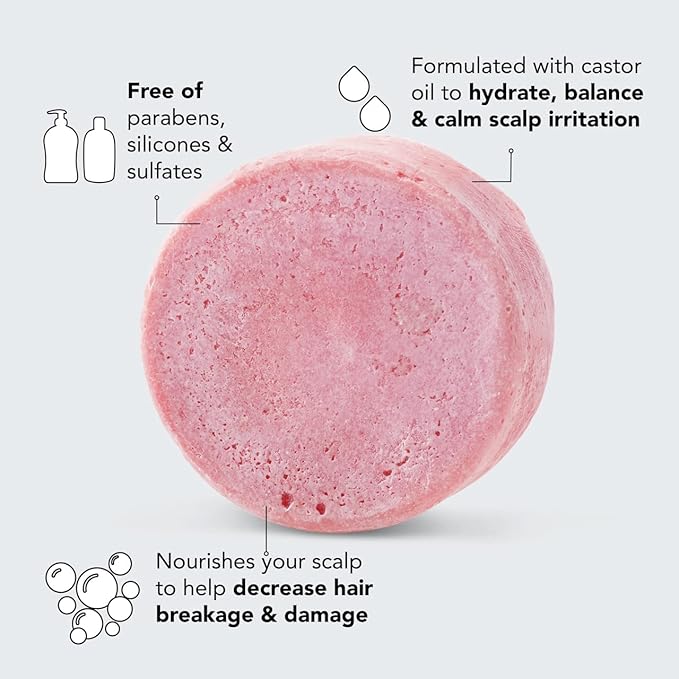 Kitsch Shea Butter Body Wash Bar &amp Castor Oil Shampoo Bar
