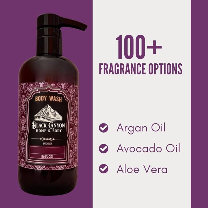 Black Canyon Stargazer Lily &amp Jasmine Scented Body Wash 16 Oz (2 Pack)