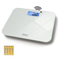Talking Scales for Body Weight Highly Accurate Digital Talking Bathroom Scale with Large LCD Screen Auto On &amp Off Talking Scales for Visually Impaired or Elderly Includes Batteries 551 LB