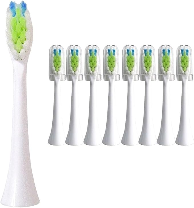 Replacement Toothbrush Heads Oral Essence Turquoise Refill DiamondcleanCompatible for Philips Sonicare(3color-2A-8pcs)