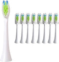 Replacement Toothbrush Heads Oral Essence Turquoise Refill DiamondcleanCompatible for Philips Sonicare(3color-2A-8pcs)