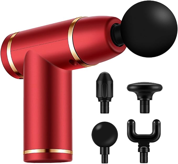 Massage Gun Deep Tissue for Muscles Back Neck Shoulder Leg Pain ReliefPercussion Massage Gun for Athletes Body Massager Tool
