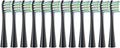 Replacement Brush HeadsCompatibility for Oclean X/X PRO/ Z1/ F1/ One/Air 2 /SE Electric Toothbrush 12PCS(12Black)
