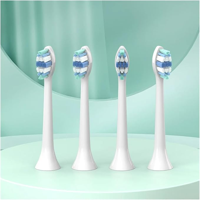 HX9034p Toothbrush Brush Head Compatible for Phil Soni HX3 HX6 HX9 Series HX3210 3211 6150 6500 6510 6530 9342 6730 9312 9372care IPS(HX9034P-8Pcs)