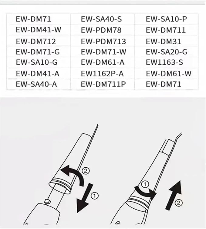 16pcs Replacement Toothbrush HeadCompatible for DM71/DM81/DM711/DM712/DM61/DML1/DM31/PDM7B/MDB3A/WEW0972(16pcs Adult)