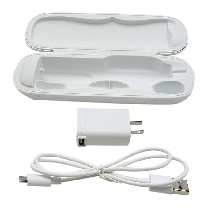USonline911 Premium Economical Travel Charger Case w/AC Charer + USB Cable for Philips Sonicare HX6xxx HX89 HX91 Series