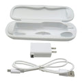 USonline911 Premium Economical Travel Charger Case w/AC Charer + USB Cable for Philips Sonicare HX6xxx HX89 HX91 Series