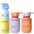 Evereden Kids Cloud Body Wash (6.7 fl. oz. Juicy Citrus) &amp Hair Duo - Detangling Shampoo &amp Conditioner - with Plant Protein Peptides &amp Argan Oil | Sulfate Paraben &amp Phthalate-Free |
