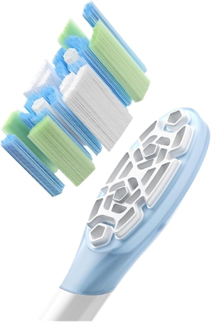 Replacement Brush Heads Compatibility for Mijia MES609/610 Pro 3PCS(Sensitive 3 pcs)