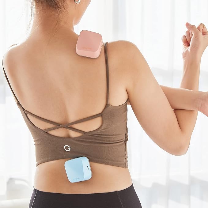 Anafree Wireless Body Massager with LED Light | Made in Korea (White)