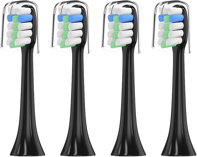 Replacement Compatible ForXiaomi SOOCAS/SOOCARE X3 Toothbrush Head for Xiaomi Mijia Electric Tooth Brush(Brown)